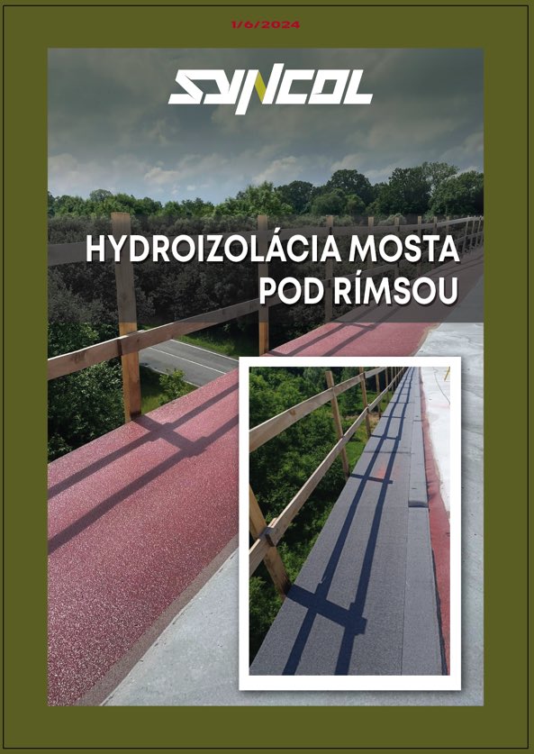 Hydroizolácia mosta pod rímsou 2024.1.6